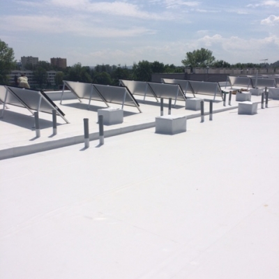 Hydroizolacja dachu DS 18 na AGH w Krakowie_1