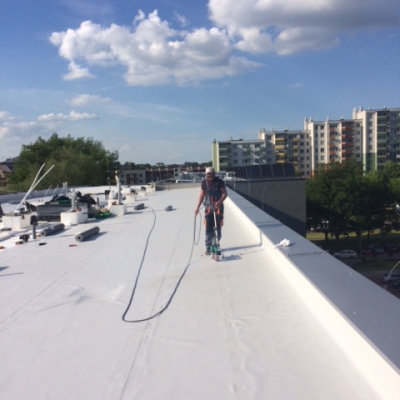 Hydroizolacja dachu DS 18 na AGH w Krakowie_3