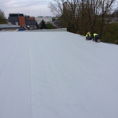 Hydroizolacja dachu Klubu Studio na AGH w Krakowie _4