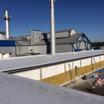 Termo i Hydroizolacja dachu w Hucie Szkła przy ulicy Warszawskiej w Częstochowie._5