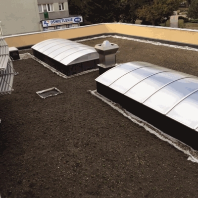 Wykonanie hydroizolacji tarasu żelbetonowego nad garażem przy użyciu pap termozgrzewalnych typu Green Roof firmy Icopal_4